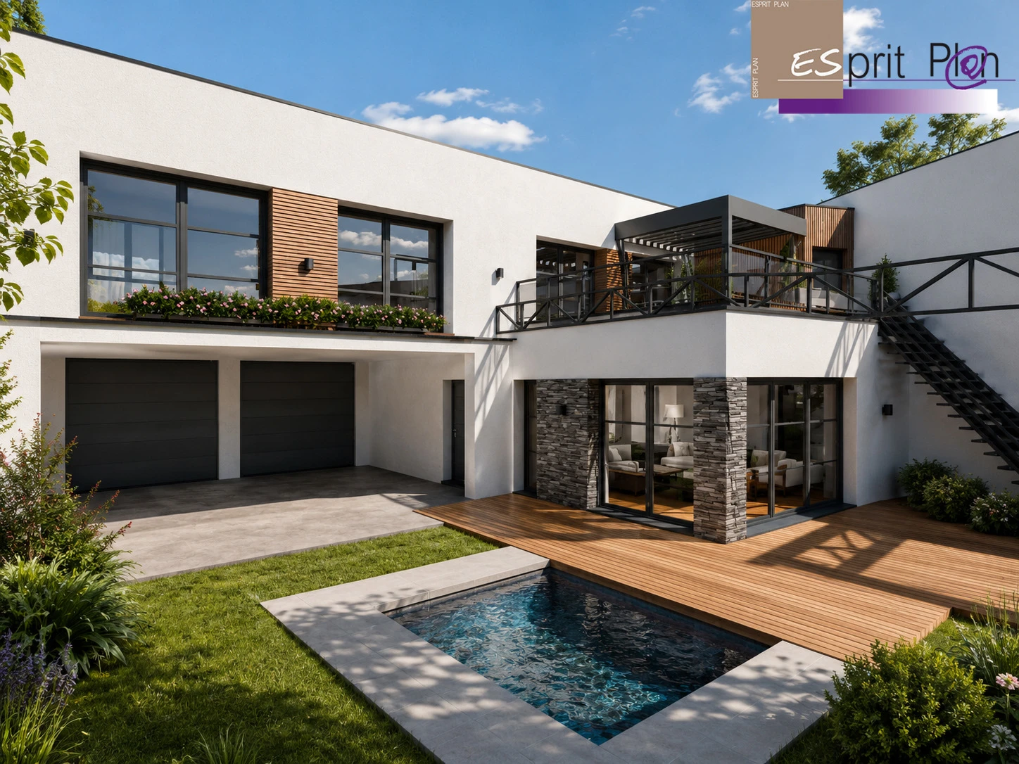 Réinventer les espaces — Extension & rénovation, perspective ESPRIT PLAN